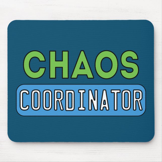 Chaos-Koordinator Mousepad (Vorne)