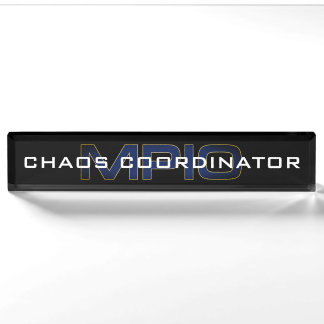 Chaos-Koordinator Namenspatch Namensplakette