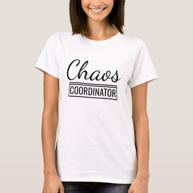 Chaos-Koordinator T-Shirt (Vorderseite)