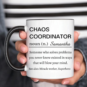 Chaos-Koordinator Tasse