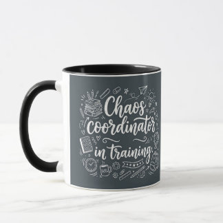 Chaos-Koordinator-Training-Schwarze Kombi-Tasse Tasse