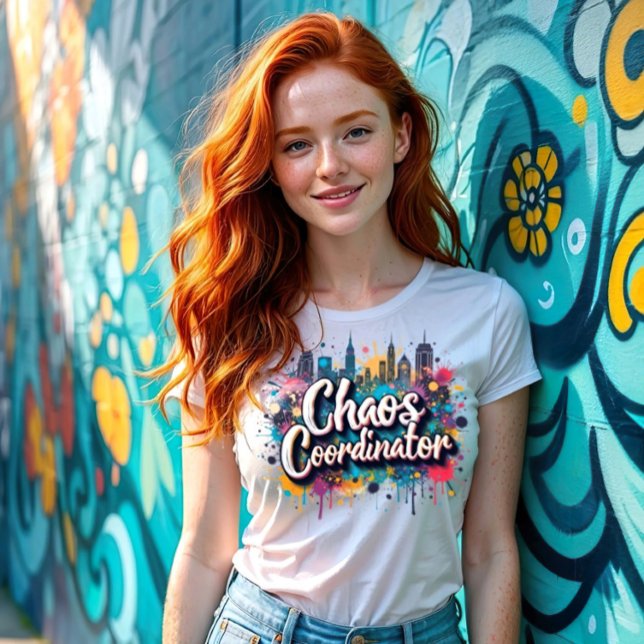 Chaos-Koordinator Tri-Blend Shirt (Von Creator hochgeladen)