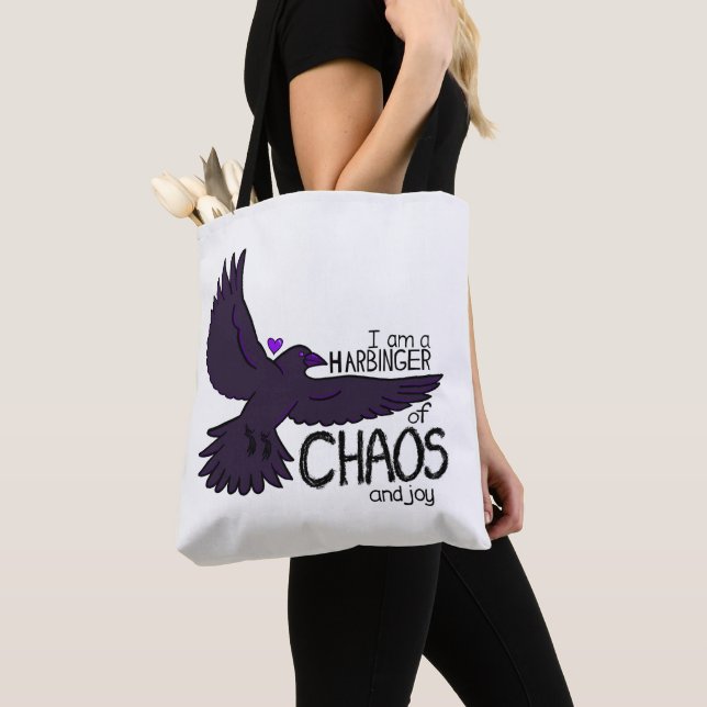Chaos-Krähen-Teppich Tasche (Von Nahem)