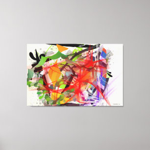 "CHAOS" - LEINWAND ART - DEBBIE DAVIDSOHN - GIFTS
