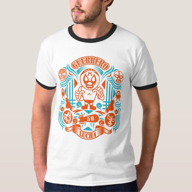 CHAOS LUCHA COLOR T-Shirt (Vorderseite)