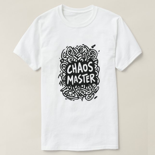 Chaos Master – Multitask Design T-Shirt (Design vorne)