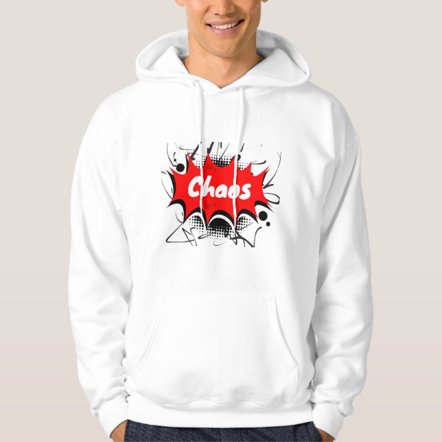 CHAOS Mode – Comic Blast Hoodie (Vorderseite)