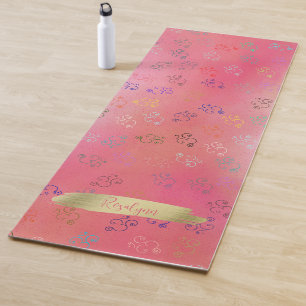 Chaos OMs Red Ombre, Hübsch Om Yogamatte