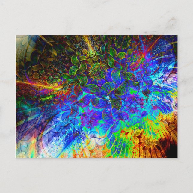 CHAOS POSTKARTE (Vorderseite)