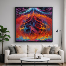 Chaos Storm - farbenprächtiges abstraktes Design