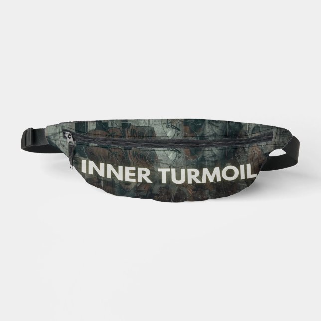 Chaos Streetwear Fanny Packs Graffiti Urban Style Bauchtasche (Vorderseite)