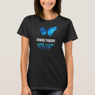 Chaos Theory Butterfly Sad Ästhetik Edgy Street T-Shirt