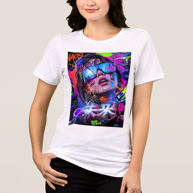 Chaos Tri-Blend Shirt (Vorderseite)