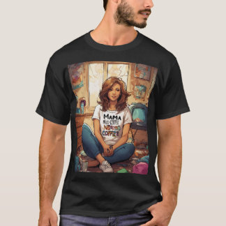 Chaos und Koffein: Die Morgenstimmung einer Mama" T-Shirt