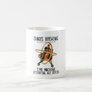 ChaosBrewing Zeit-Maschinen-Tasse Kaffeetasse