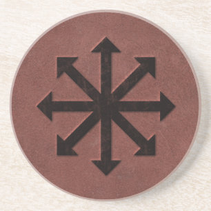 Chaosphere - geheimnisvolles Magick Symbol auf Untersetzer
