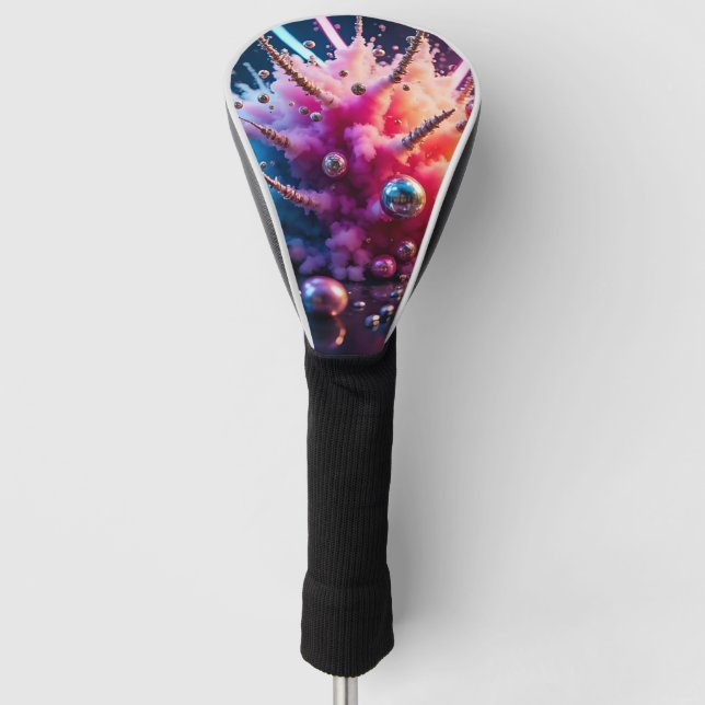 Chaotic Explosions Golf Headcover (Vorderseite)