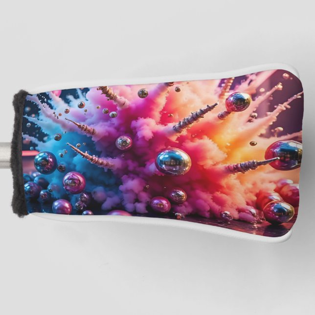 Chaotic Explosions Golf Headcover (Vorderseite)