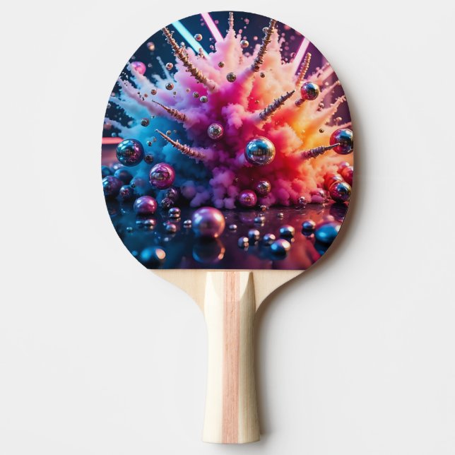 Chaotic Explosions Tischtennis Schläger (Vorderseite)