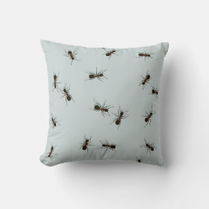 Chaotic Red Ants Stilvolles Muster Kissen