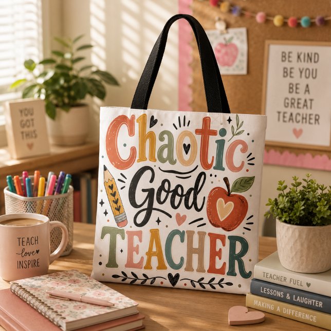 Chaotisch guter Lehrer Tasche (Von Creator hochgeladen)