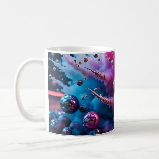 Chaotische Explosionen Kaffeetasse (Links)