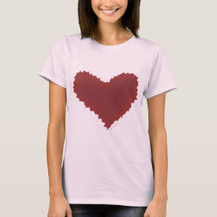 Chaotisches Herz zerriss schlechte Romanze Liebe T-Shirt