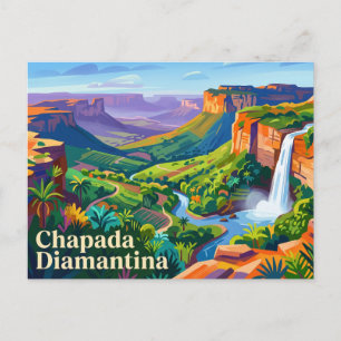 Chapada Diamantina Brasilien Postkarte