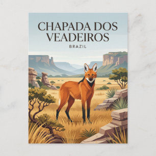 Chapada dos Veadeiros Brasilien Postkarte