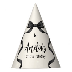 Chapeau Anniversaire Arc Noir Tout Âge 