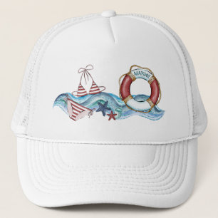 Chapeau Casquette de baseball nautique