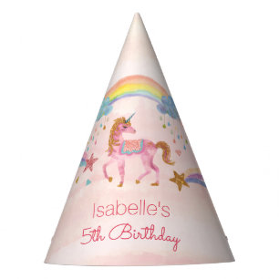 Chapeau de fête d'anniversaire à paillettes fausse