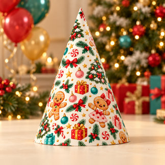 Chapeau de fête d'anniversaire de Noël en pain d'é