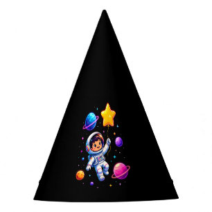 Chapeau de fête d'anniversaire pour enfants astron