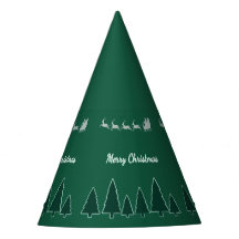 Chapeau de fête de Noël Traîneau de Sapin Lumineux