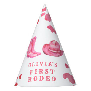 Chapeau de Fête de Premier Rodéo de Cowgirl