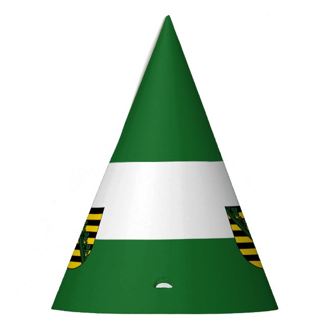 Chapeau de fête du drapeau de Saxe (Gauche)