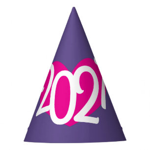 chapeau de fête du Nouvel An 2027 ultra violet amo
