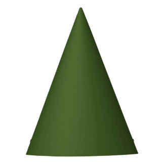 Chapeau de fête Olive Obscur