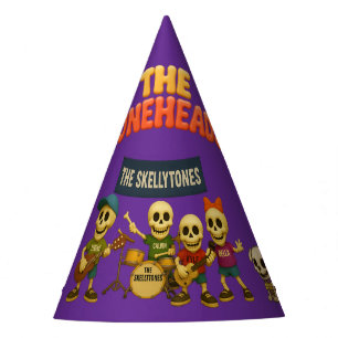 Chapeau de fête Rockin' – Édition The Skellytones