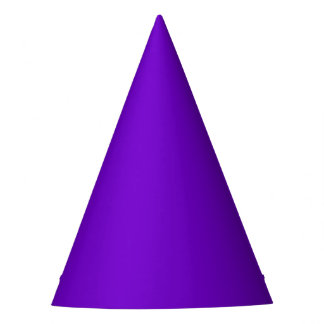 Chapeau de fête violet de confiance