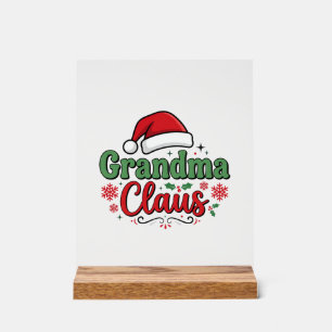 Chapeau de Noël de Grand-Mère Noël