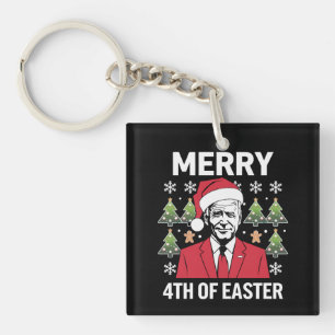 Chapeau de Noël de Joe Biden Santa Merry 4ème de P