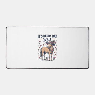 Chapeau Floral de Cheval de Derby Day Y’all