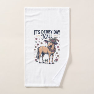Chapeau Floral de Cheval de Derby Day Y’all