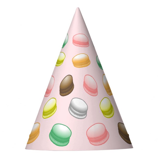 Chapeaux De Fêtes 16 macarons doux (Devant)