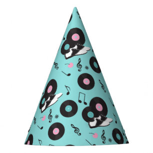 Chapeaux De Fêtes 1950 Retro Diner Casquette de fête d'anniversaire 