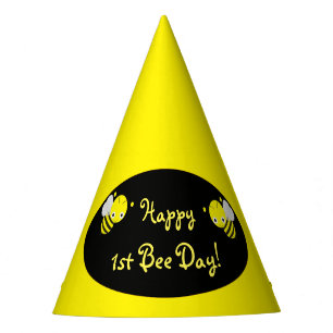 Chapeaux De Fêtes 1er Jour des abeilles Joyeux Anniversaire