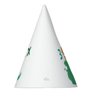 Chapeaux De Fêtes 3-Rex 3ème anniversaire Dinosaur Casquette