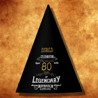 80e anniversaire Légendaire Black Gold Retro